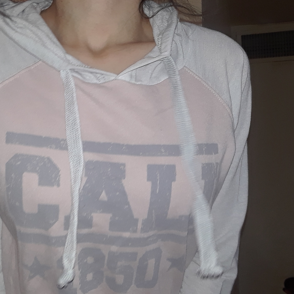 Light pink 'California' hoodie